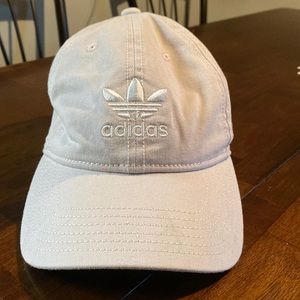 baby pink adidas hat